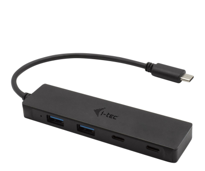 Hub USB I-TEC Adapter USB-C Metal HUB 2x USB 3.0 + 2x USB-C C31HUBMETAL2A2C